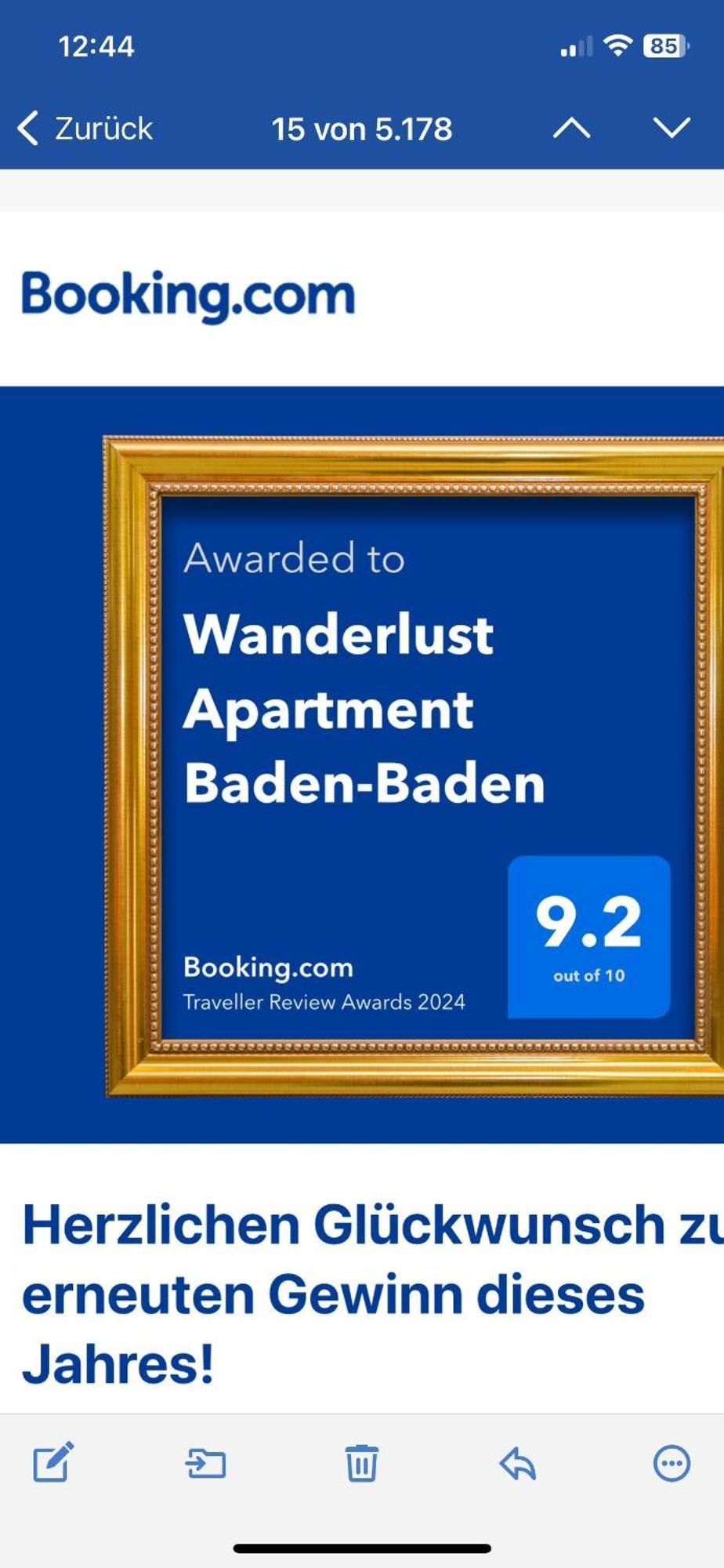 Wanderlust Apartment באדן-באדן מראה חיצוני תמונה